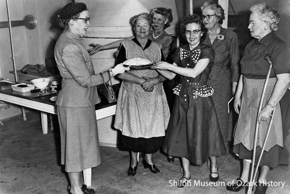 Members of the Springdale Woman’s Civic Club, February 1953. Springdale Chamber of Commerce Collection/McRoberts, photographer (S-77-9-22)