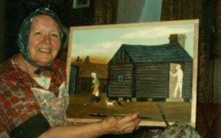 Folk artist Essie Treat Ward
