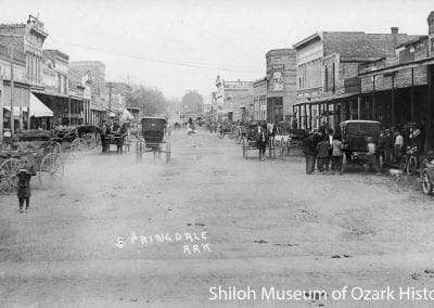 Emma Avenue, Springdale, AR, early 1900s