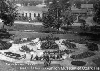 Twin Springs Park, Siloam Springs, Arkansas, late 1910s.