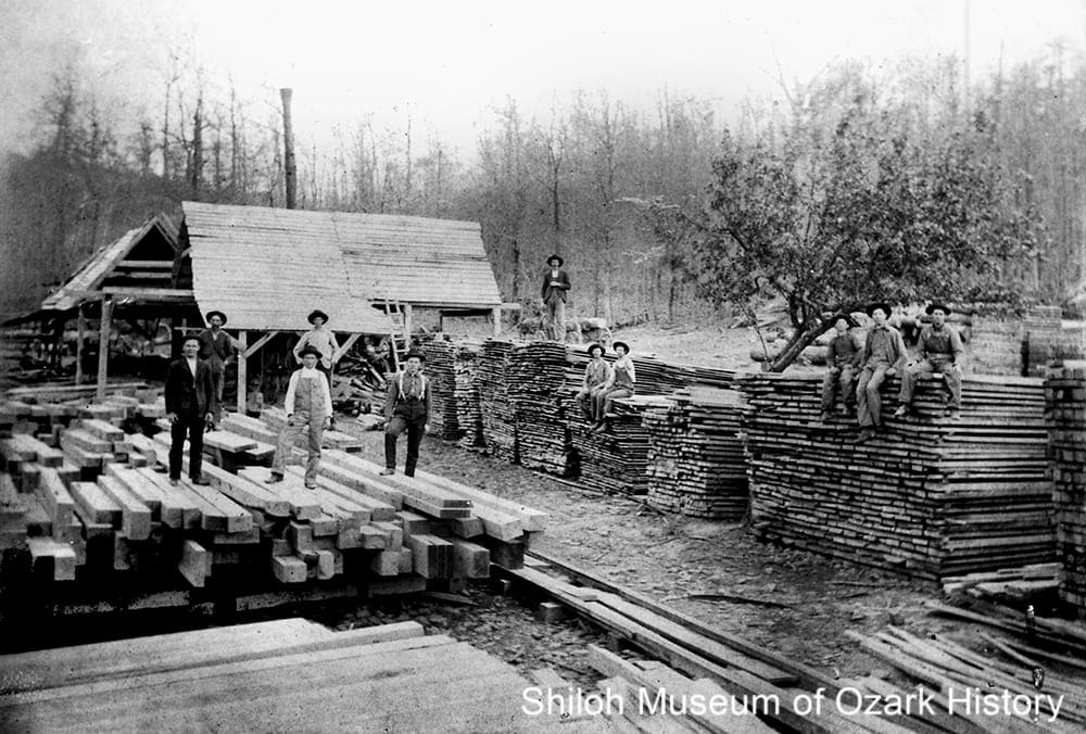 Anderson Lumber Company, Pettigrew area (Madison County, Arkansas), 1900s–1910s