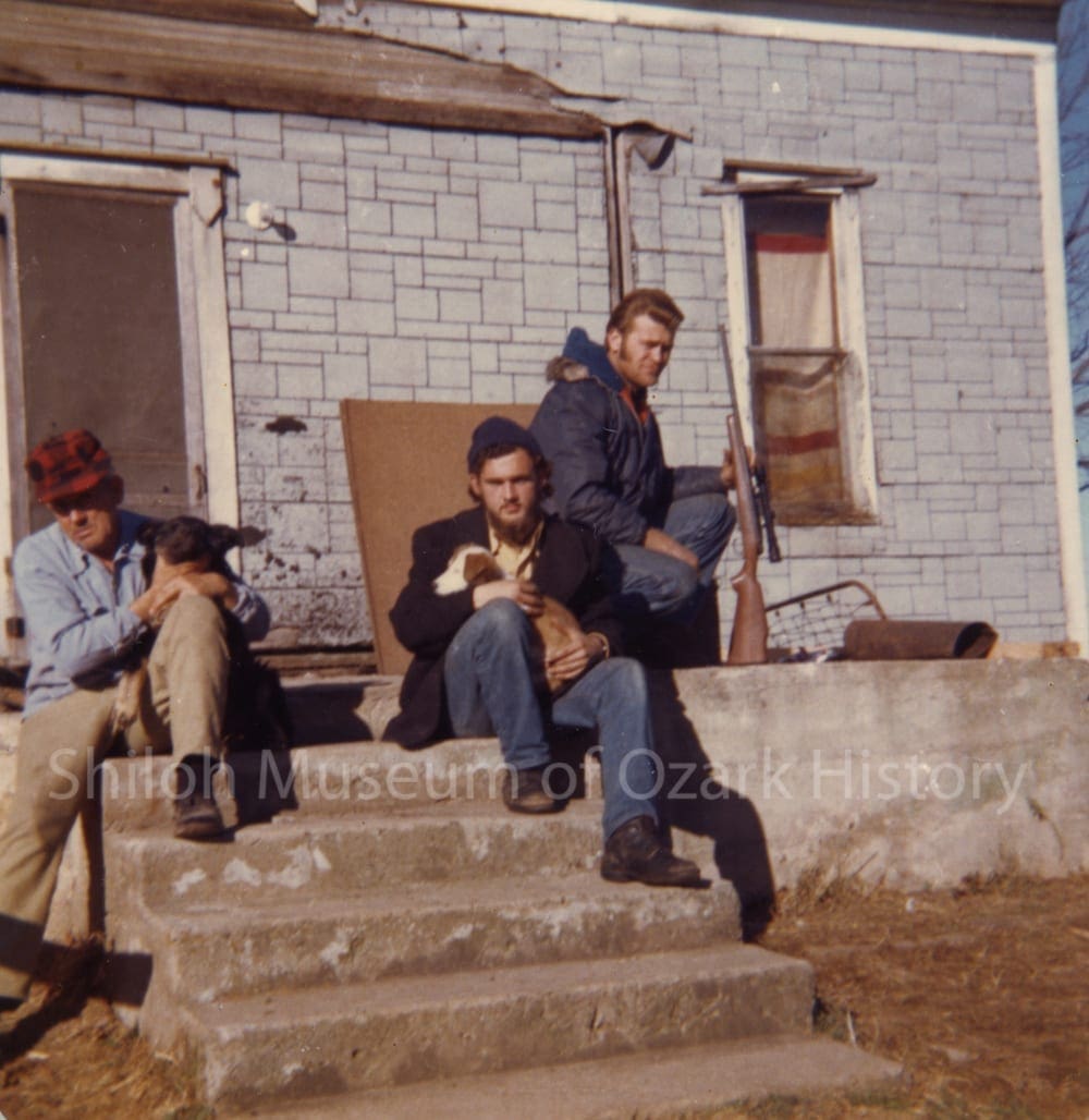 Glen Haught home, Madison County, Arkansas, circa 1973