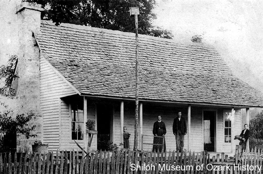 Samuel Merritt Bland’s home, Larue (Benton County), about 1903