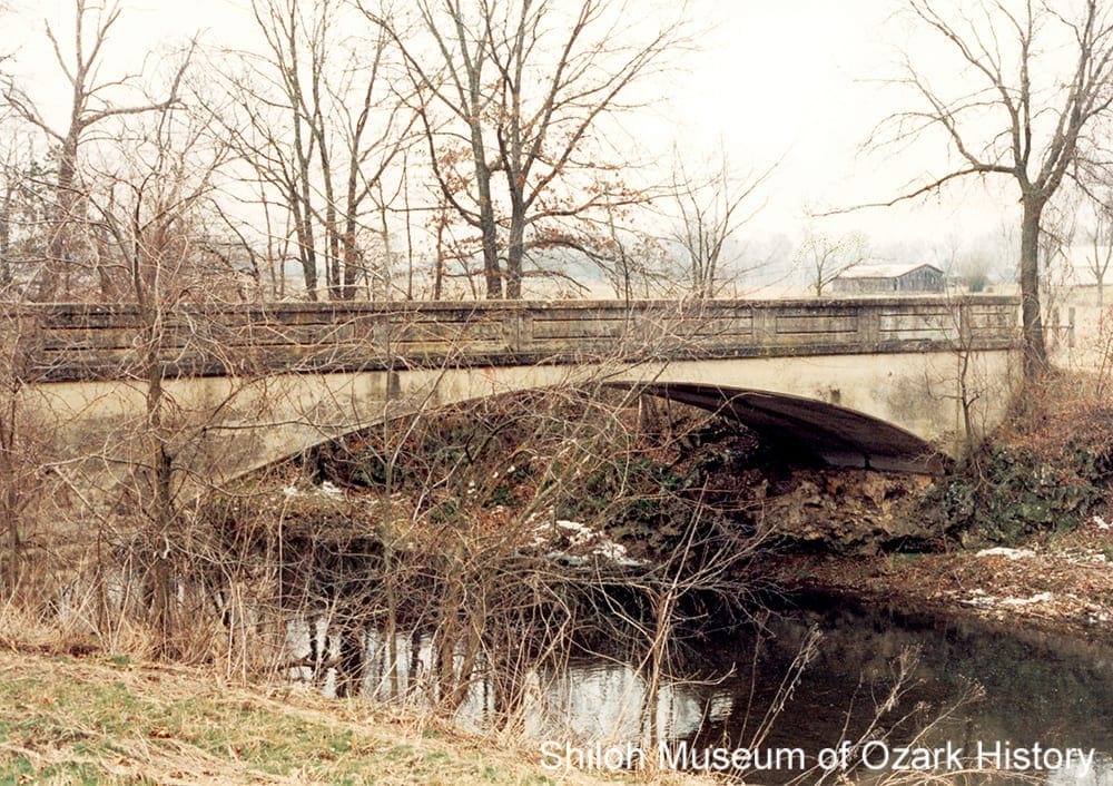 Twin Bridge #1, Baron Creek Ford, near Morrow (Washington County), 1970s.