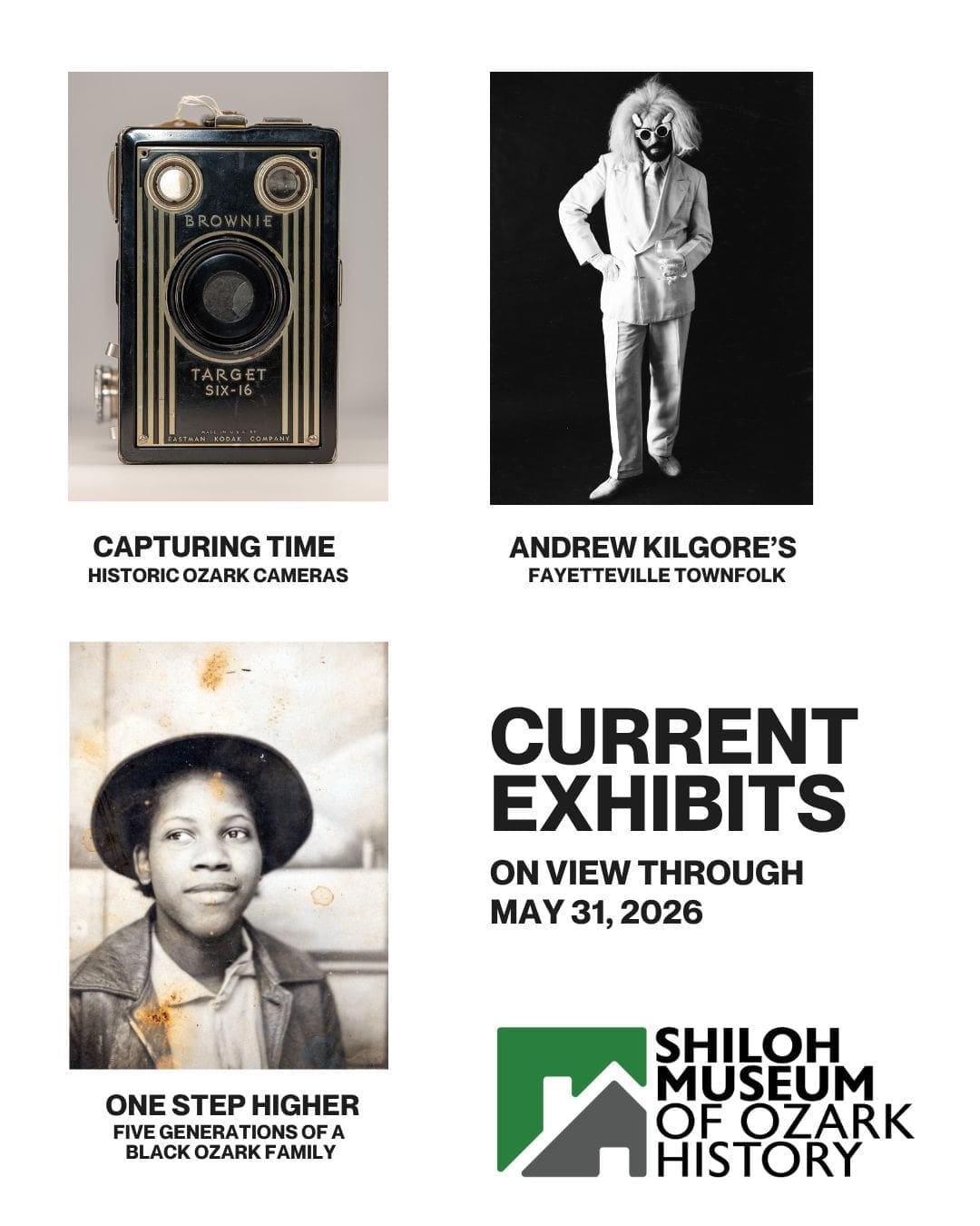 We have three 🖼️🖼️🖼️ new fantastic exhibits! Swing by. Admission is free!
👉 https://loom.ly/WZerLSw
#BlackHistory #FayettevilleArkansas #Photography #ArkansasPhotography #OzarkHistory