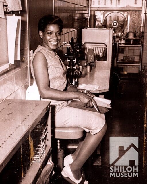 🌟 While the museum building is temporarily closed for renovations, we’re celebrating Black History Month by highlighting elements of our exhibit One Step Higher: Five Generations of a Black Ozark Family throughout February.

Shown here is Betty Hayes Davis, who grew up in Fayetteville, working in a laboratory in New York City in this undated image. Her collection and family stories serve as the basis of the exhibit. One of her driving missions in life was to ensure that Fayetteville’s Black history is not lost.

Photo is from the Shiloh Museum’s Betty L. Davis Collection (S-2015-71-62).

#BlackHistoryMonth #BlackHistory #AfricanAmericanHistory #ArkanasOzarks #OzarkHistory