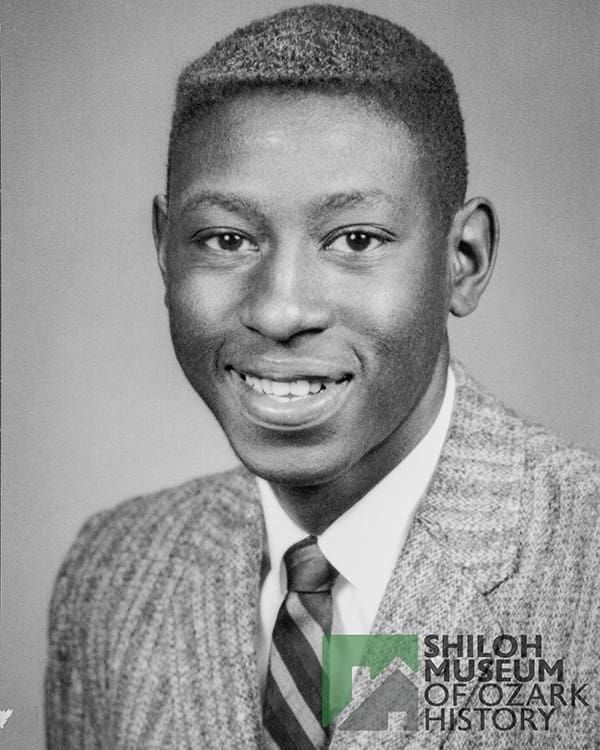 🌟 Harold Nathaniel Hayes (1942-1962) was a trailblazer, but in basketball. The son of Ralph “Buddy” Hayes and Lola Jean Carr, Harold Hayes was the first known African American 🏀 basketball player to compete against an all-white team after he began playing for Fayetteville High School in 1957. He went on to play basketball for what was then Joplin Junior College in Missouri but his life was tragically cut short when he drowned while swimming.

Hayes’ story, and others in his family, are told in Shiloh’s exhibit, One Step Higher: Five Generations of a Black Ozark Family, which will return to viewing by the public once museum renovations are completed in mid-March.

Shiloh Museum photo from the Betty Hayes Davis Collection (S-2015-71-41).

#BlackHistory Month #BlackHistory #AfricanAmericanHistory #ArkanasOzarks #OzarkHistory