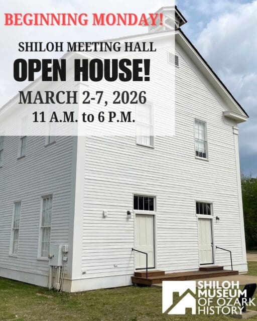 We know everyone is 👀 eyeing the 🌞 Saturday sunshine, but we’re counting down the hours until Monday morning. Why? Because we’re throwing open the doors to the Shiloh Meeting Hall for a weeklong Open House!

What’s inside? What have we been working on? You’ll have to step through the doors to find out. (Hint: It involves some incredible #OddFellows history!) 

Link in comments.

#OzarkHistory #ArkansasOzarks #DowntownSpringdale