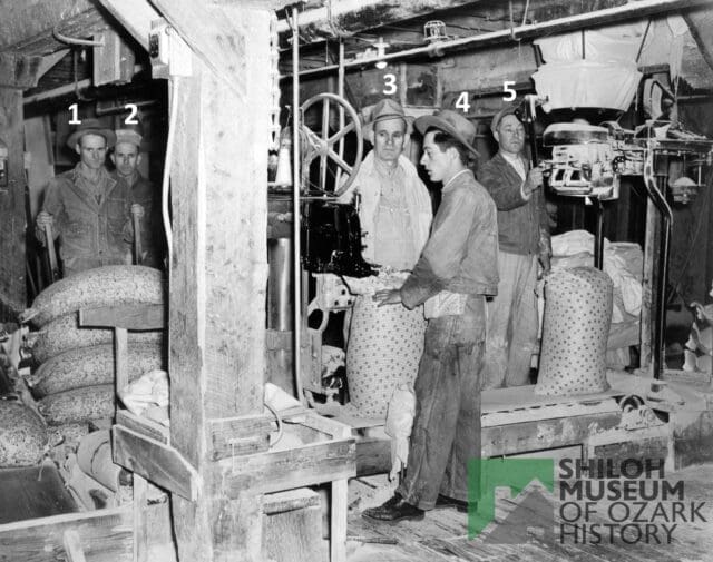 Who are these men? 🧐📸
For this week's #PhotoIDFriday, we’re stepping back into the Jeff Brown Feed Mill on February 23,1952.
While we believe this was taken in Springdale, we’re missing the most important part: the names of the people pictured.
Can you help us identify them? 💬 Comment if you recognize a face or have a memory of the mill! 📤 Share this to your Stories to reach more long-time NWA residents. 🚩 Tag us @ShilohMuseum in your posts so we can track the IDs!
Every name added helps preserve the true story of the Ozarks. 🏛️📜
Photo from the Shiloh Museum’s Earlene Brown Henry Collection (S-2014-13-32).
#ShilohMuseum #SpringdaleArkansas #NWAhistory #OzarkLife