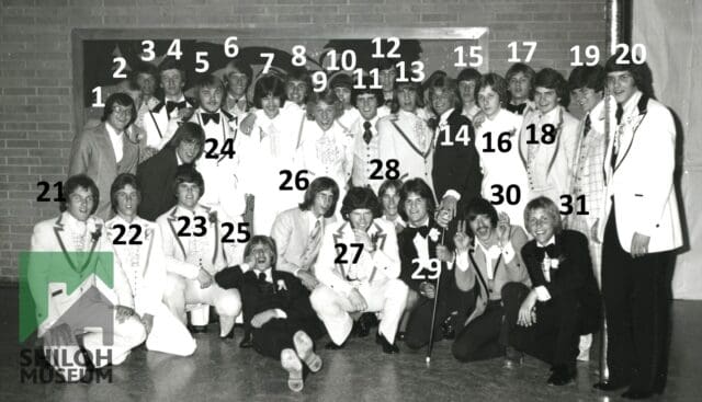 Prom season: 1976 edition. 🕺✨

Check out these sharp Bicentennial looks from the Springdale High School prom! We are looking for the names of these gentlemen for #PhotoIDFriday.

How you can help:

1.	Recognize a face? Drop a name in the comments!
2.	Know a 1976 SHS alum? Tag them!
3.	Privacy Tip: If you share, please make sure the post is Public and tag the Shiloh Museum of Ozark History so we can see your notes!

From the Archives: Terri Stuart Collection (S-2013-30-26)

#SpringdaleArkansas #SpringdaleHighSchool #OzarkHistory #Arkansas Ozarks