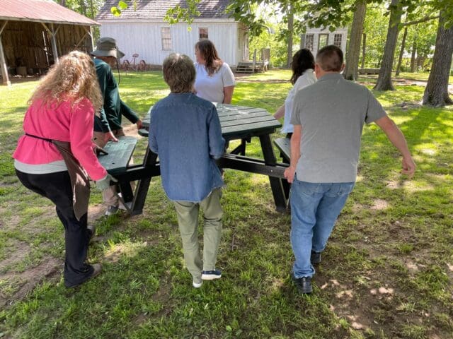 New picnic tables? You better believe we’re excited! 🙌☀️

We’re upgrading how you experience our park-like grounds. These new additions are durable and, most importantly, accessible to everyone. With built-in space for wheelchairs, the whole family can pull up a seat! 🧺✨

Come see for yourself and pick your favorite spot!

#ShilohMuseum #SpringdaleAR #OzarkHistory #ArkansasOzarks