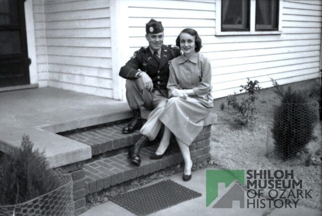 Army First Lt. Wayne Reed of Springdale, left, had his life ahead of him. Shown here with Ada Lee Smith (later Ada Lee Shook) at Smithβs home in Fayetteville, they were engaged to be married. Lt. Reed was a Springdale High School graduate, a paratrooper during World War II, and earned a business degree from the University of Arkansas. He returned to military service in March 1951.
On May 10, 1952, he was killed in action in Korea, leaving behind his fiancΓ©e, parents Albert and Nannie Reed, and two sisters. He was 25.
On this Memorial Day we remember those who gave the ultimate sacrifice while serving our country.
Photo is from the Shiloh Museumβs Ada Lee Smith Shook Collection (S-98-85-1313).
#MemorialDay #KoreanWar #ArkansasOzarks #OzarkHistory