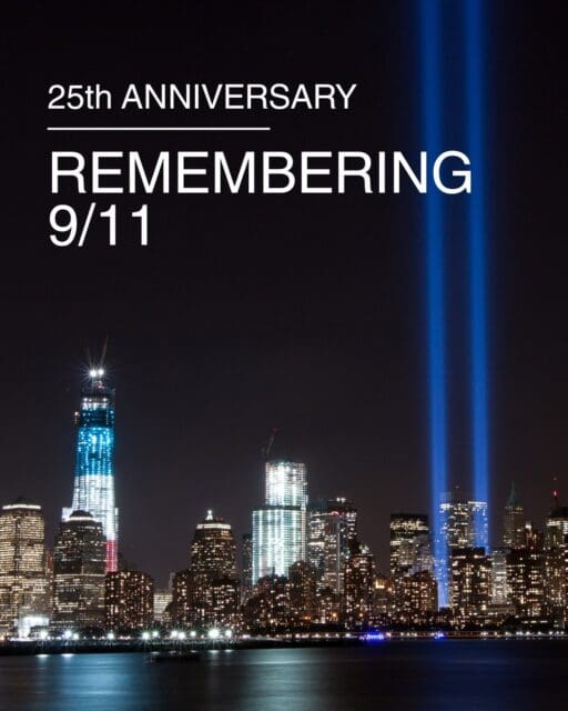 25 years later, we remember the lives lost, honor the courage of first responders, and stand united in solemn remembrance. 🕯️
