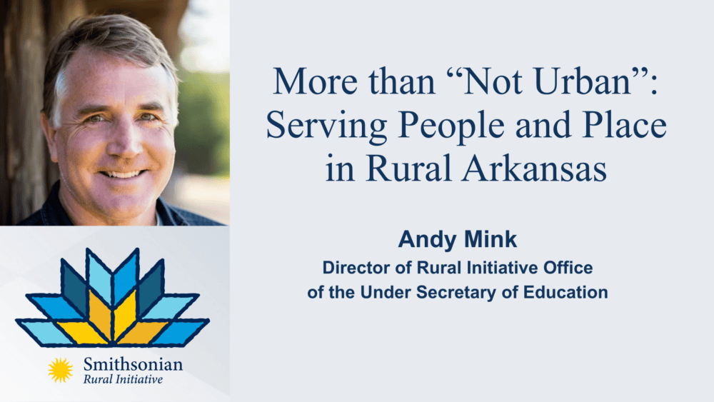 More than “Not Urban”: Serving People and Place in Rural Arkansas